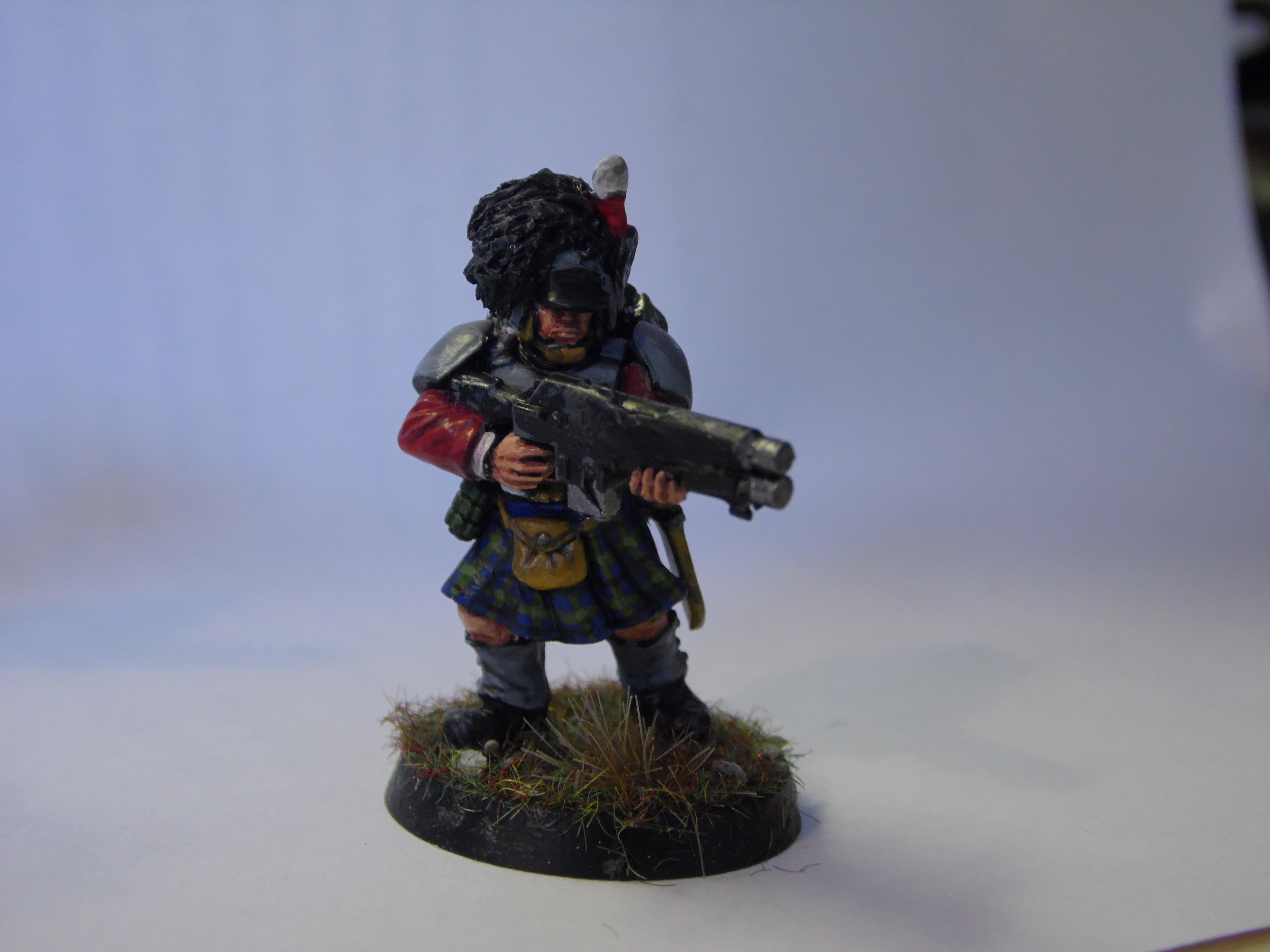 Guard, Highland, Imperial Guard Squad member 1 Gallery DakkaDakka